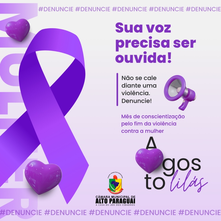Agosto Lilás