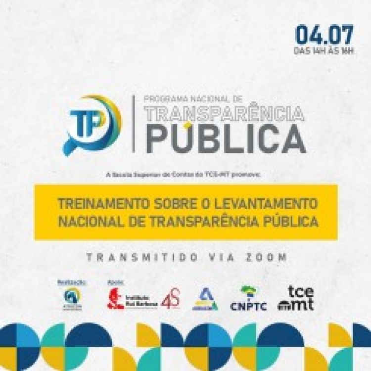 TCE-MT promove treinamento sobre avaliação dos portais transparências