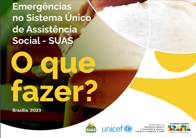 Guia prático orienta prefeitos e gestores da assistência social sobre atuação em situação de emergência