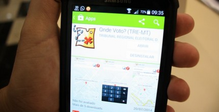 TRE/MT: Aplicativo “Onde voto?” registra mais de duas mil consultas
